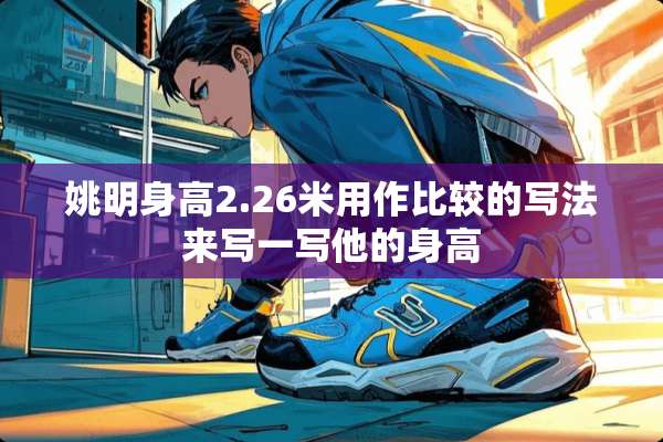 姚明身高2.26米用作比较的写法来写一写他的身高