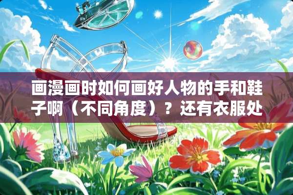 画漫画时如何画好人物的手和鞋子啊（不同角度）？还有衣服处的褶皱啊？越详细越好？