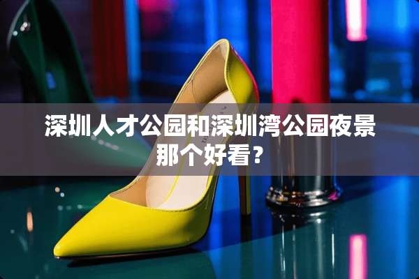 深圳人才公园和深圳湾公园夜景那个好看？