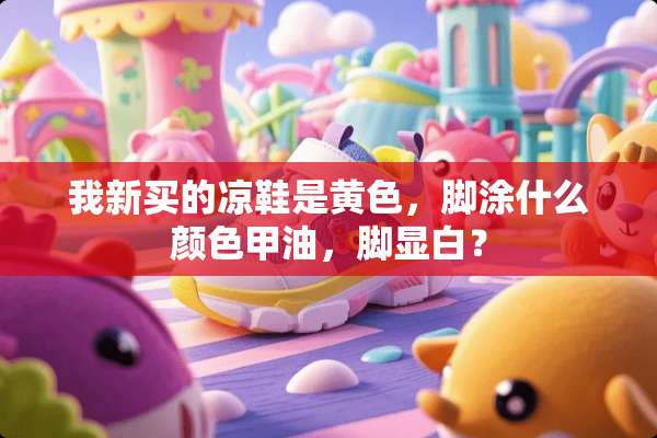 我新买的凉鞋是**，脚涂什么颜色甲油，脚显白？