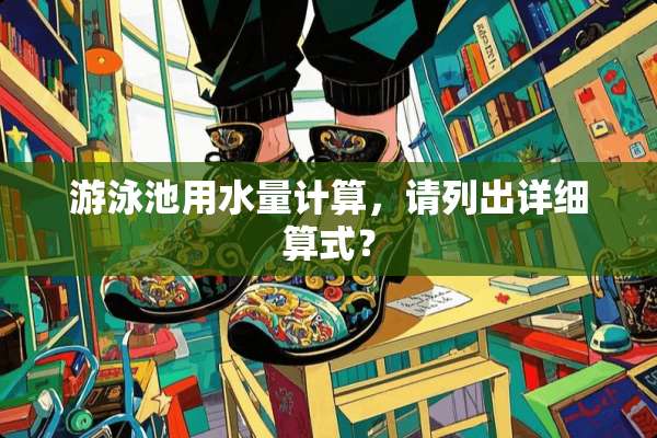 游泳池用水量计算，请列出详细算式？