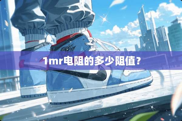 1mr电阻的多少阻值？