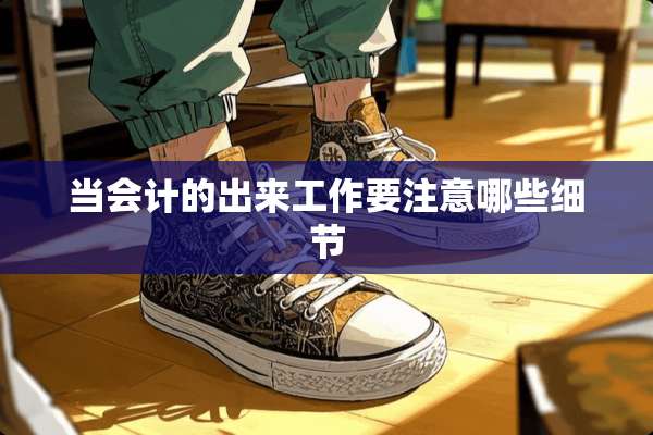 当会计的出来工作要注意哪些细节
