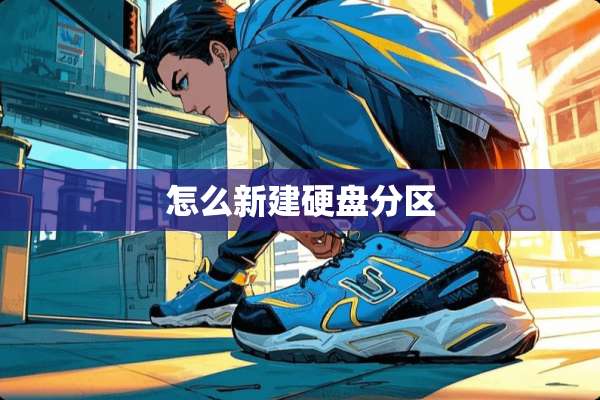 怎么新建硬盘分区
