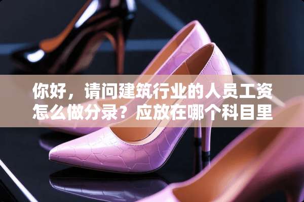 你好，请问建筑行业的人员工资怎么做分录？应放在哪个科目里？谢谢了