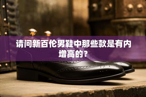 请问新百伦男鞋中那些款是有内增高的？