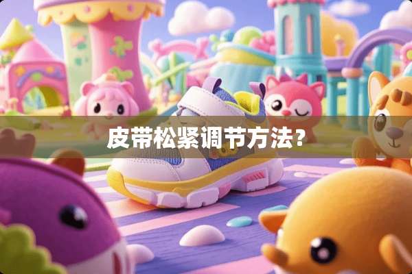 皮带松紧调节方法？