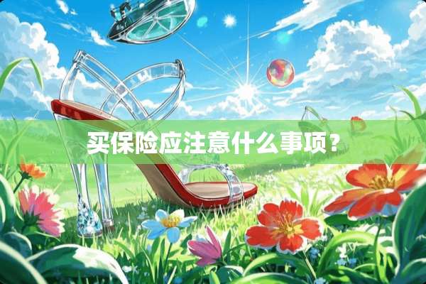 买保险应注意什么事项？
