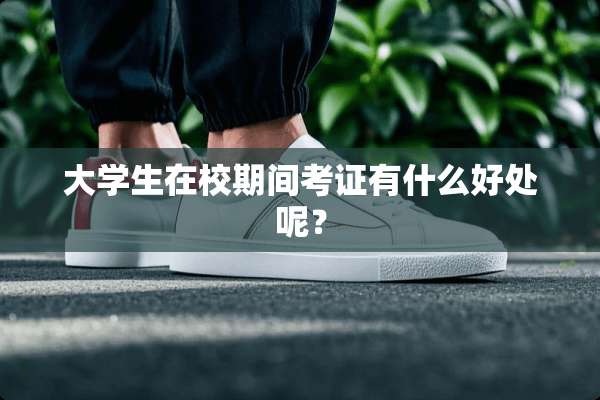 大学生在校期间考证有什么好处呢？