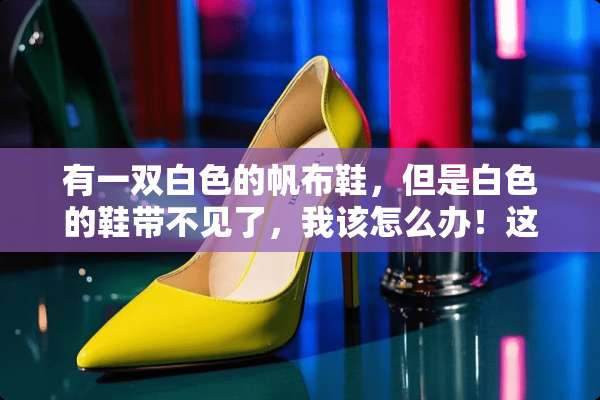有一双白色的帆布鞋，但是白色的鞋带不见了，我该怎么办！这里没卖的？