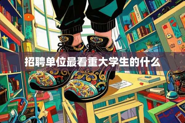 招聘单位最看重大学生的什么
