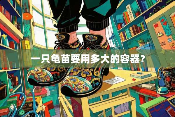 一只龟苗要用多大的容器？
