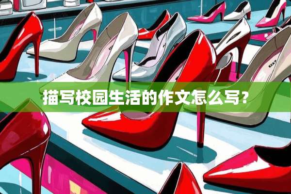 描写校园生活的作文怎么写？