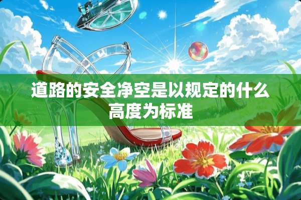 道路的安全净空是以规定的什么高度为标准