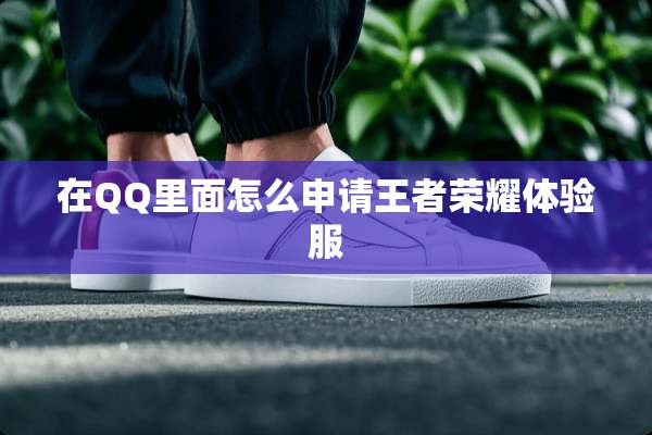 在QQ里面怎么申请王者荣耀体验服