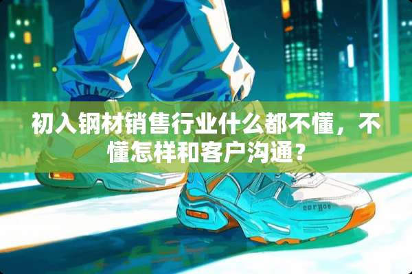 初入钢材销售行业什么都不懂，不懂怎样和客户沟通？