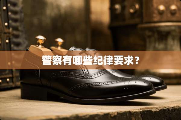 **有哪些纪律要求？
