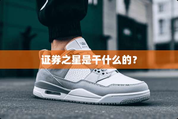 证券之星是干什么的？