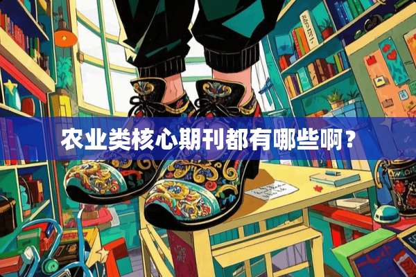 农业类核心期刊都有哪些啊？