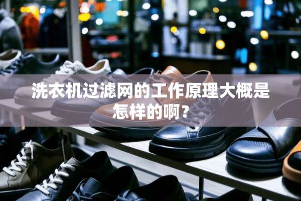 洗衣机过滤网的工作原理大概是怎样的啊？