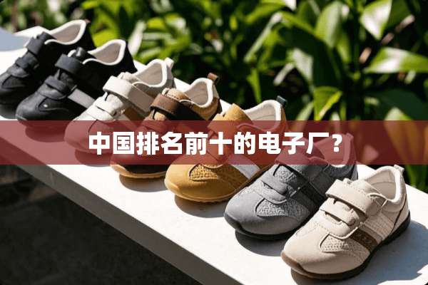 中国排名前十的电子厂？