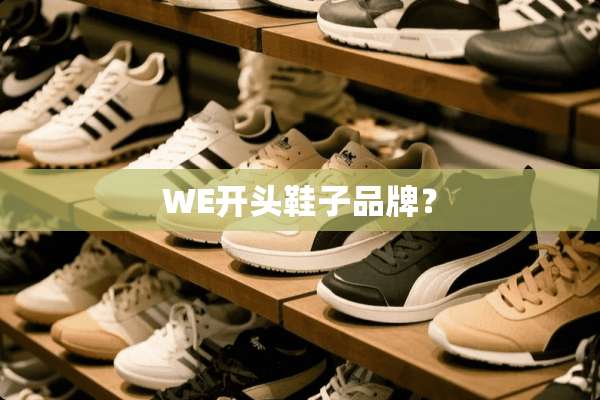 WE开头鞋子品牌？