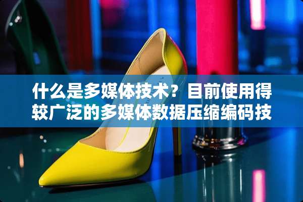 什么是多媒体技术？目前使用得较广泛的多媒体数据压缩编码技术有哪几种？