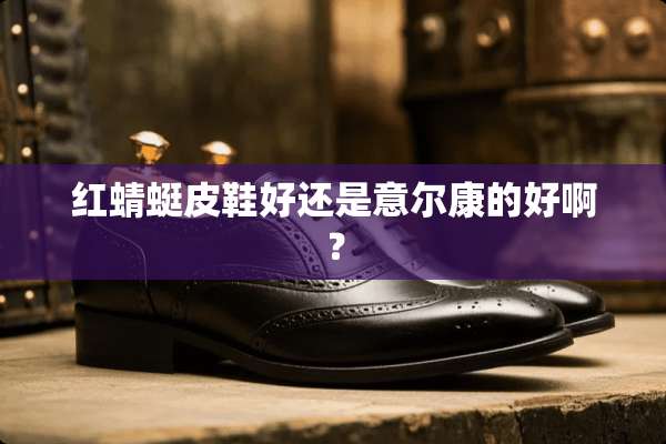 红蜻蜓皮鞋好还是意尔康的好啊？