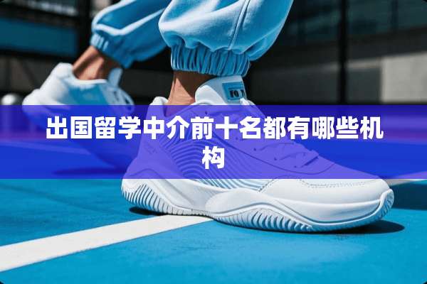 出国留学中介前十名都有哪些机构