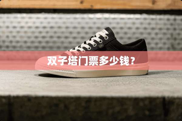 双子塔门票多少钱？
