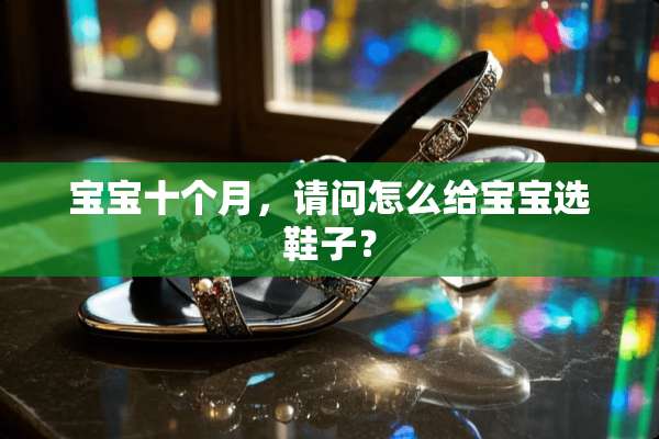 宝宝十个月，请问怎么给宝宝选鞋子？