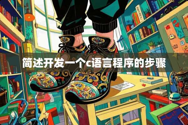简述开发一个c语言程序的步骤