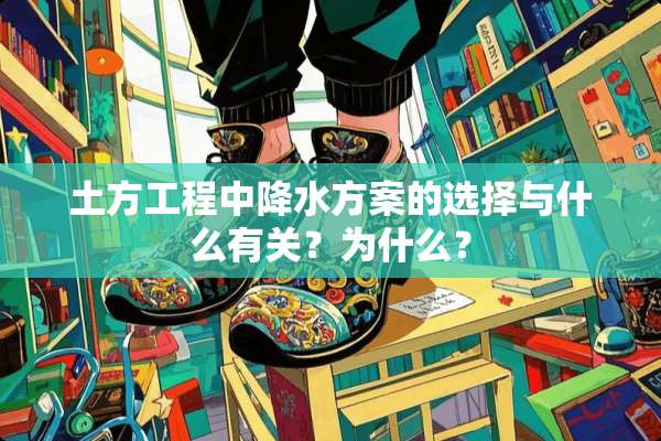 土方工程中降水方案的选择与什么有关？为什么？