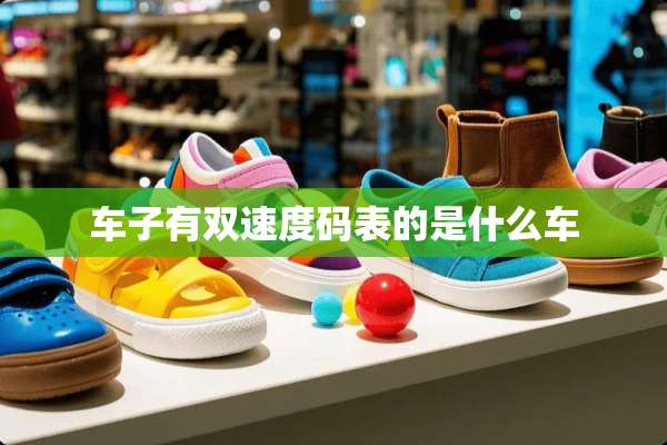 车子有双速度码表的是什么车