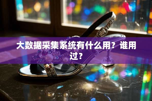 大数据采集系统有什么用？谁用过？