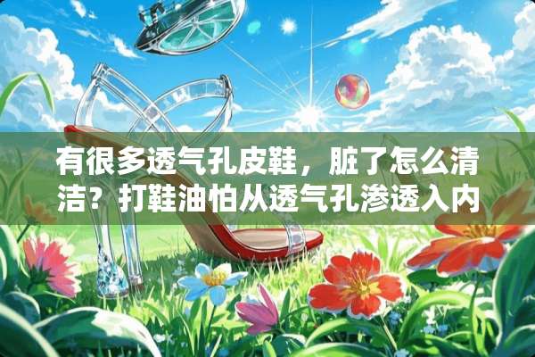 有很多透气孔皮鞋，脏了怎么清洁？打鞋油怕从透气孔渗透入内弄脏袜子？