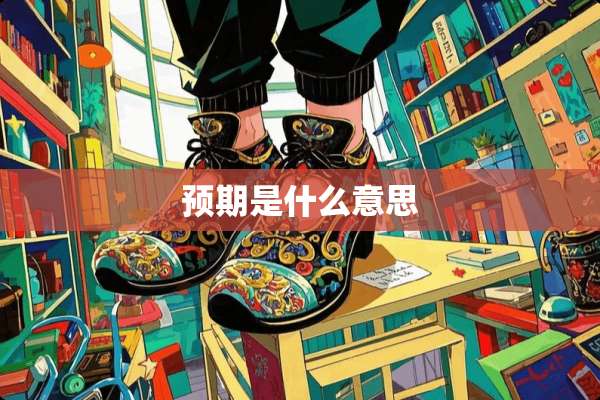 预期是什么意思