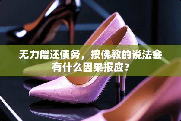 无力偿还债务，按佛教的说**有什么因果报应？