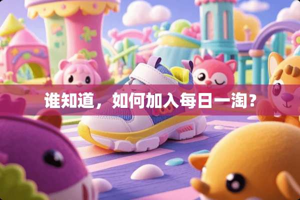 谁知道，如何加入每日一淘？