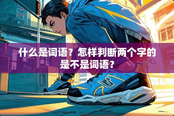 什么是词语？怎样判断两个字的是不是词语？