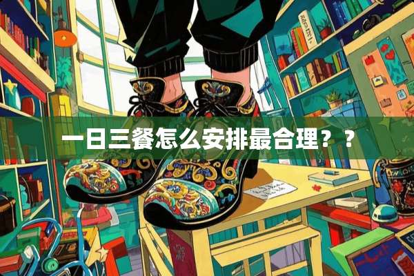 一日三餐怎么安排最合理？？