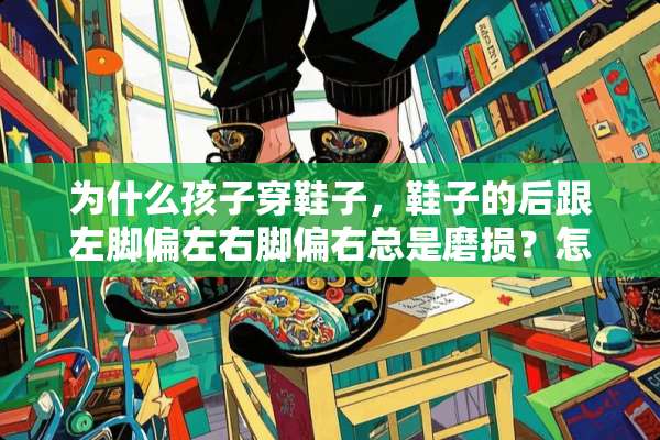 为什么孩子穿鞋子，鞋子的后跟左脚偏左右脚偏右总是磨损？怎么纠正？跪求~~~~？