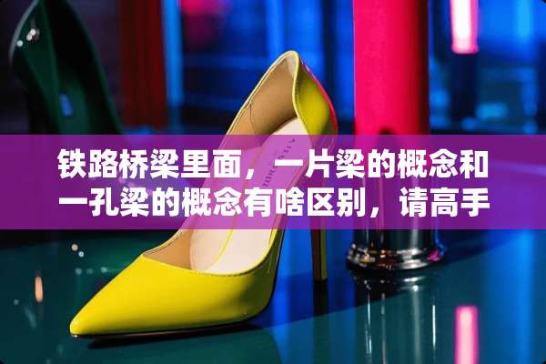 铁路桥梁里面，一片梁的概念和一孔梁的概念有啥区别，请高手赐教？