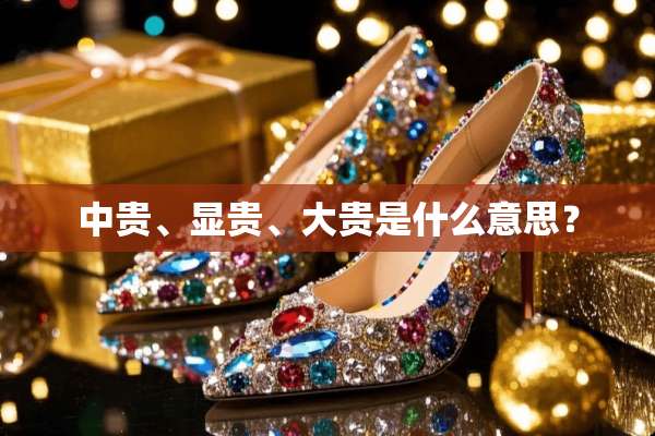 中贵、显贵、大贵是什么意思？