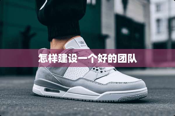 怎样建设一个好的团队