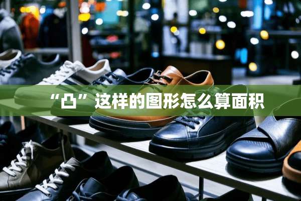 “凸”这样的图形怎么算面积