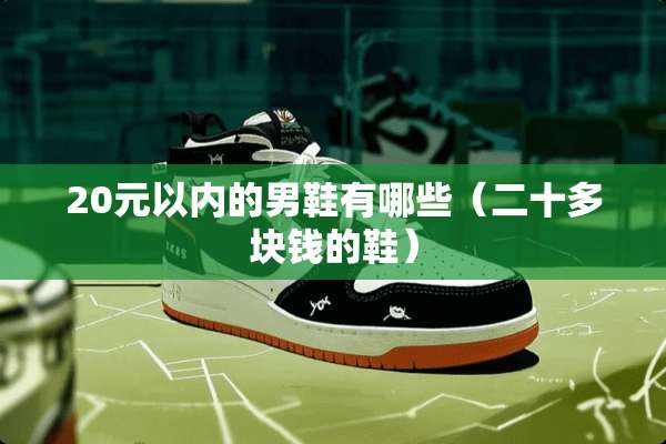20元以内的男鞋有哪些（二十多块钱的鞋）