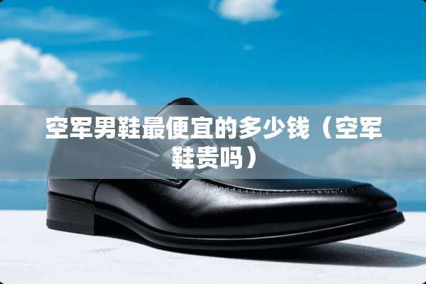 空军男鞋最便宜的多少钱（空军鞋贵吗）
