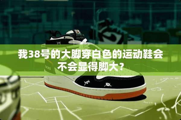 我38号的大脚穿白色的运动鞋会不会显得脚大？