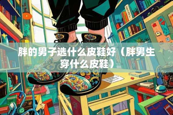 胖的男子选什么皮鞋好（胖男生穿什么皮鞋）